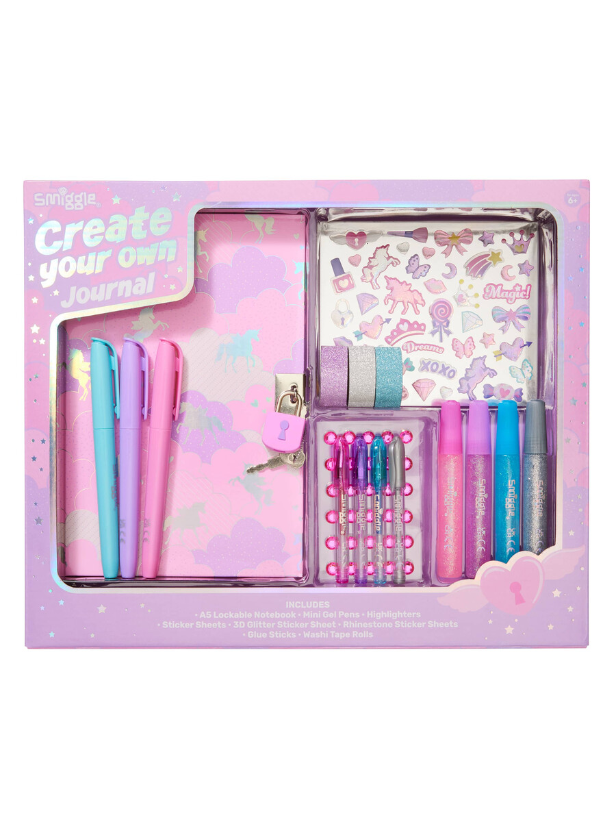 create your own glitz journal
