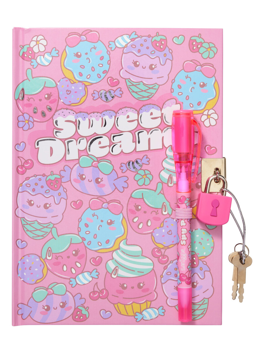 a5 lockable notebook with spy pen