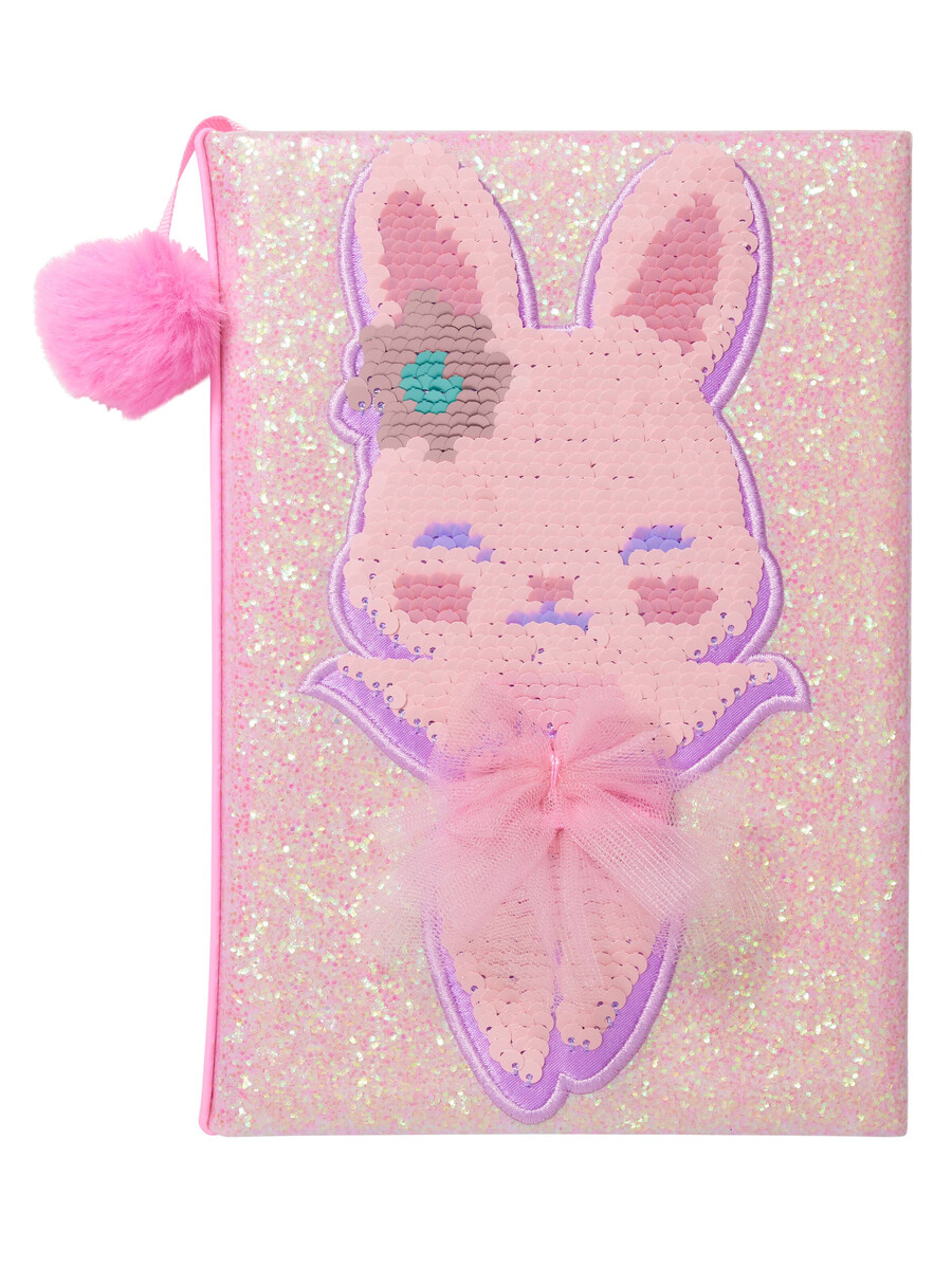 sequin fantasy a5 notebook
