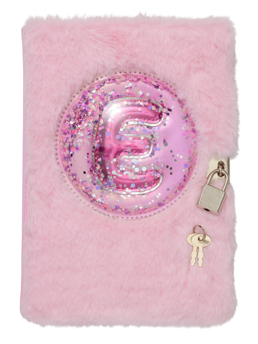 fluffy a5 lockable alphabet notebook
