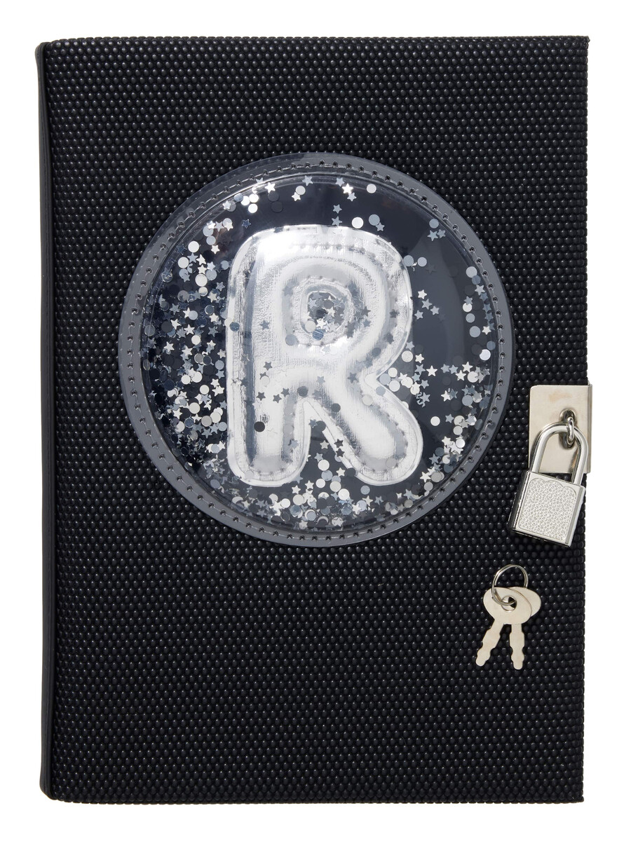 a5 lockable alphabet notebook