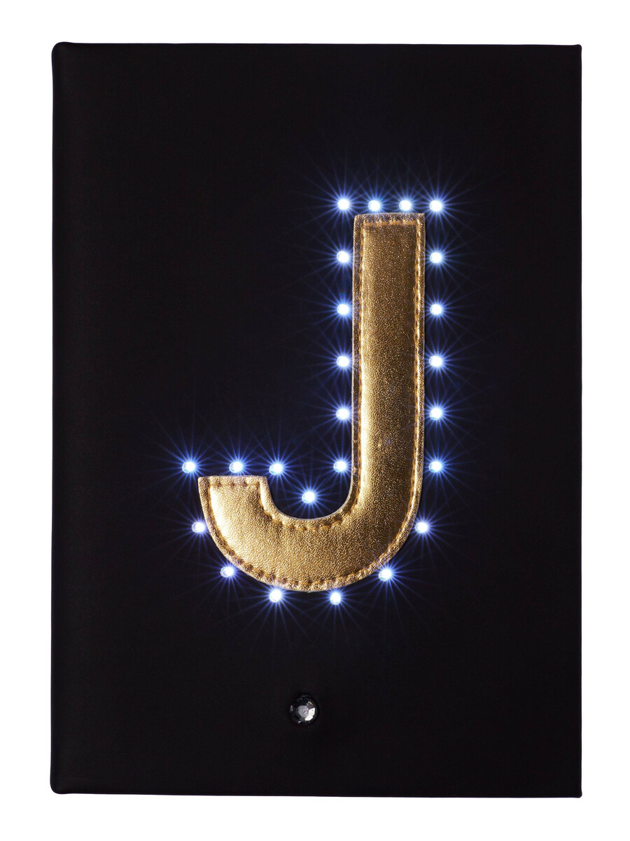 light up alphabet a5 notebook