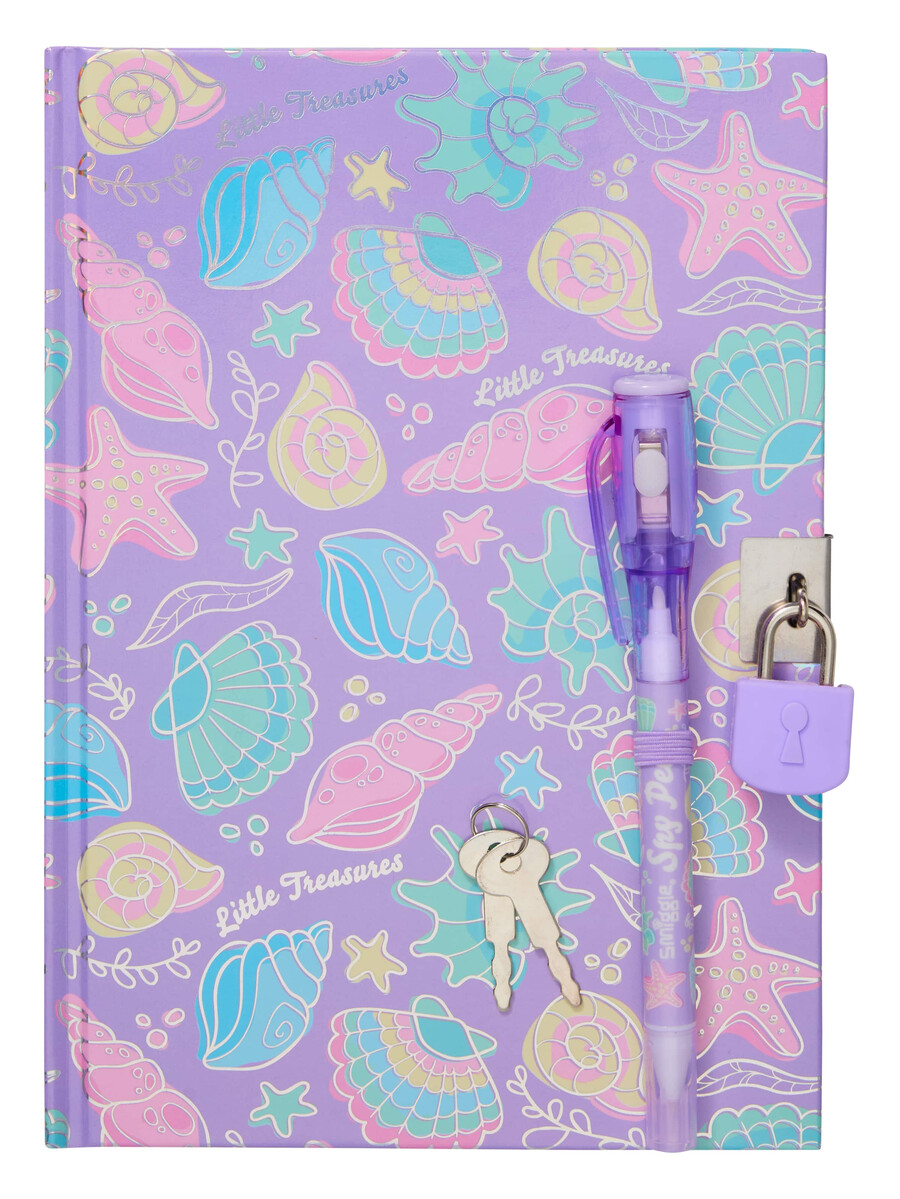 a5 lockable notebook with spy pen
