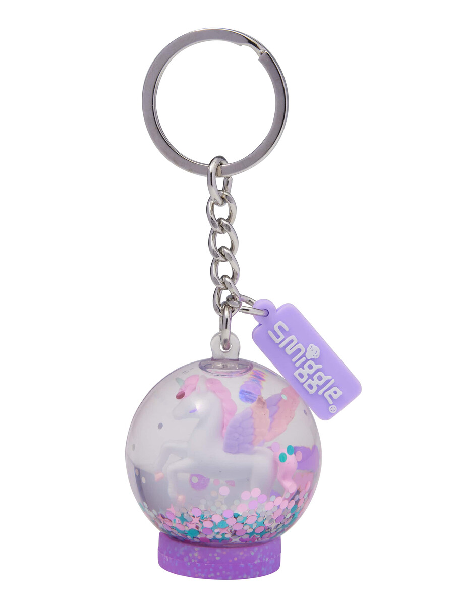 snow globe keyring