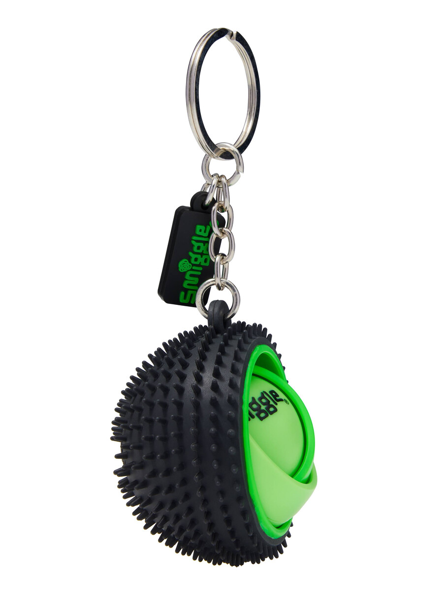spinning circles fidget keyring