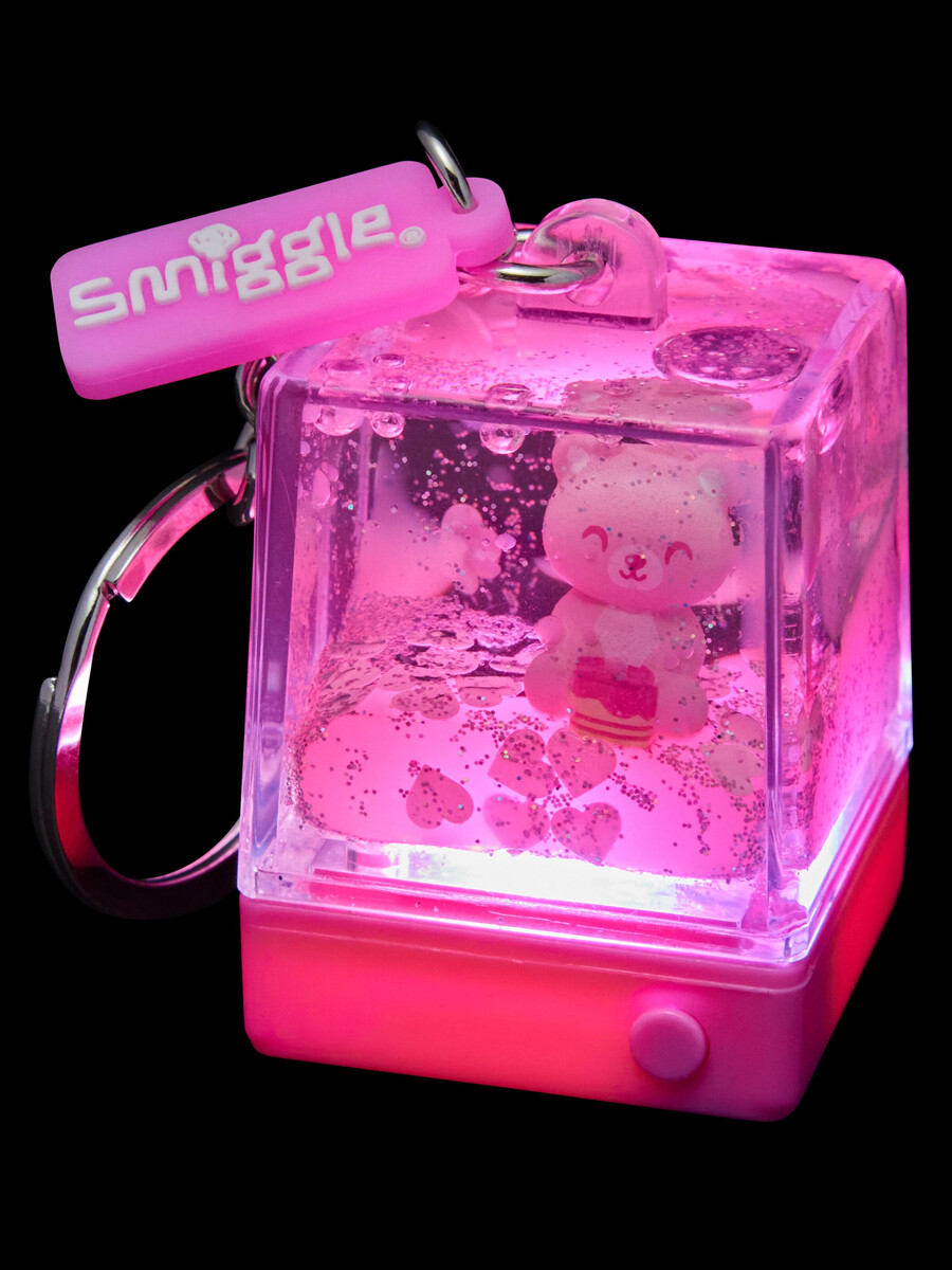 light up bear floaty keyring