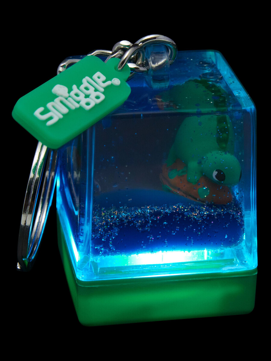 light up dino floaty keyring