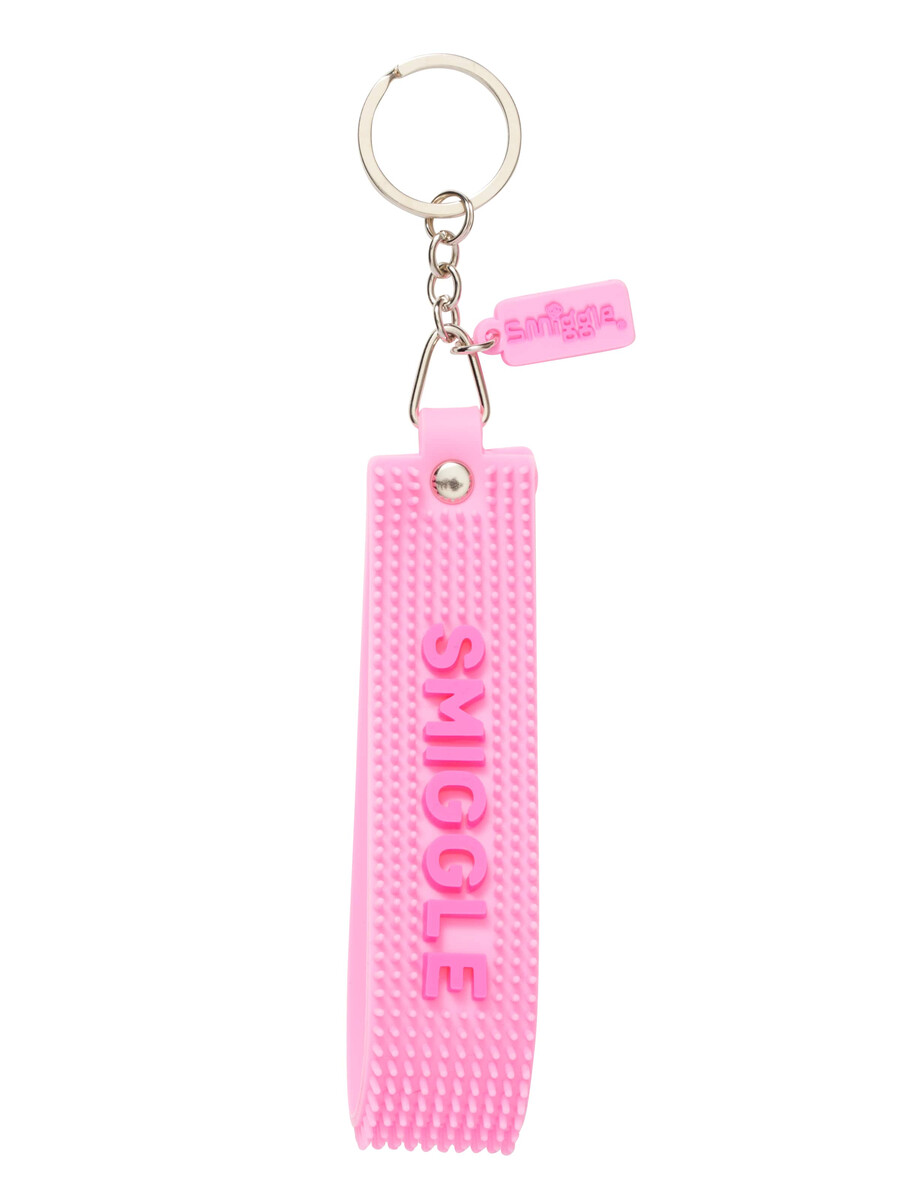 scented silicone tag keyring