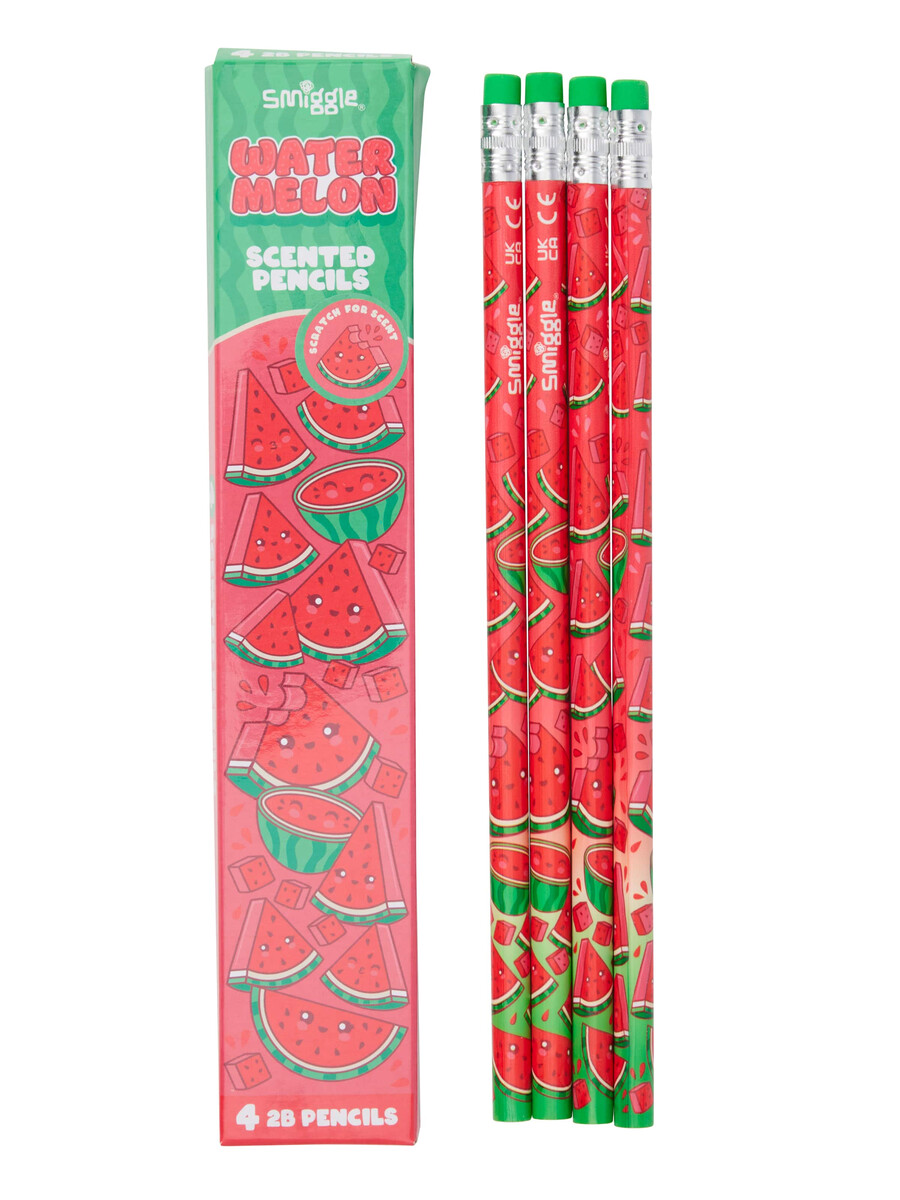 scented pencil pack x4 pack