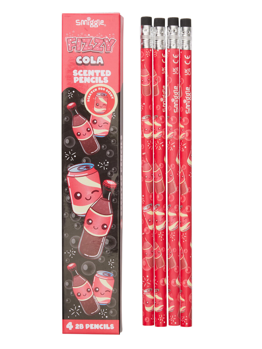 scented pencil pack x4 pack