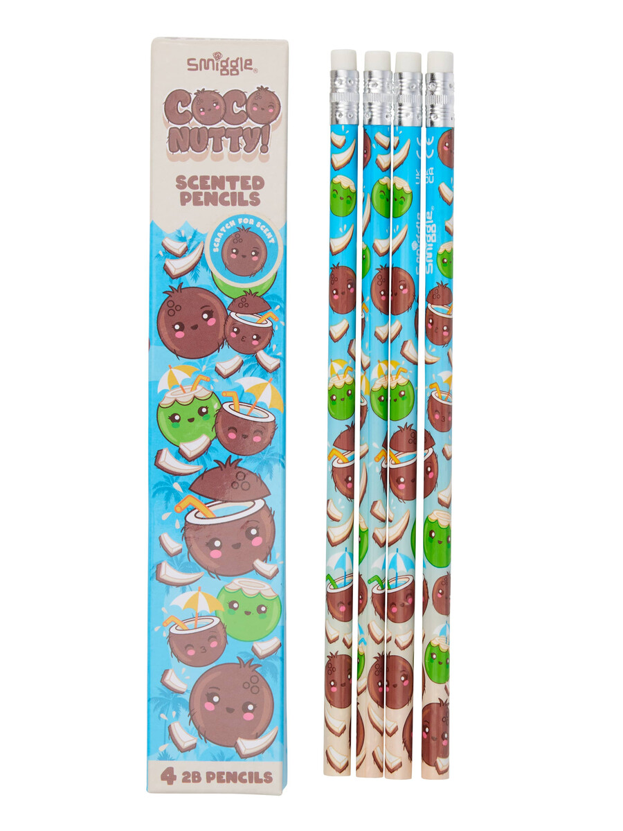 scented pencil pack x4 pack