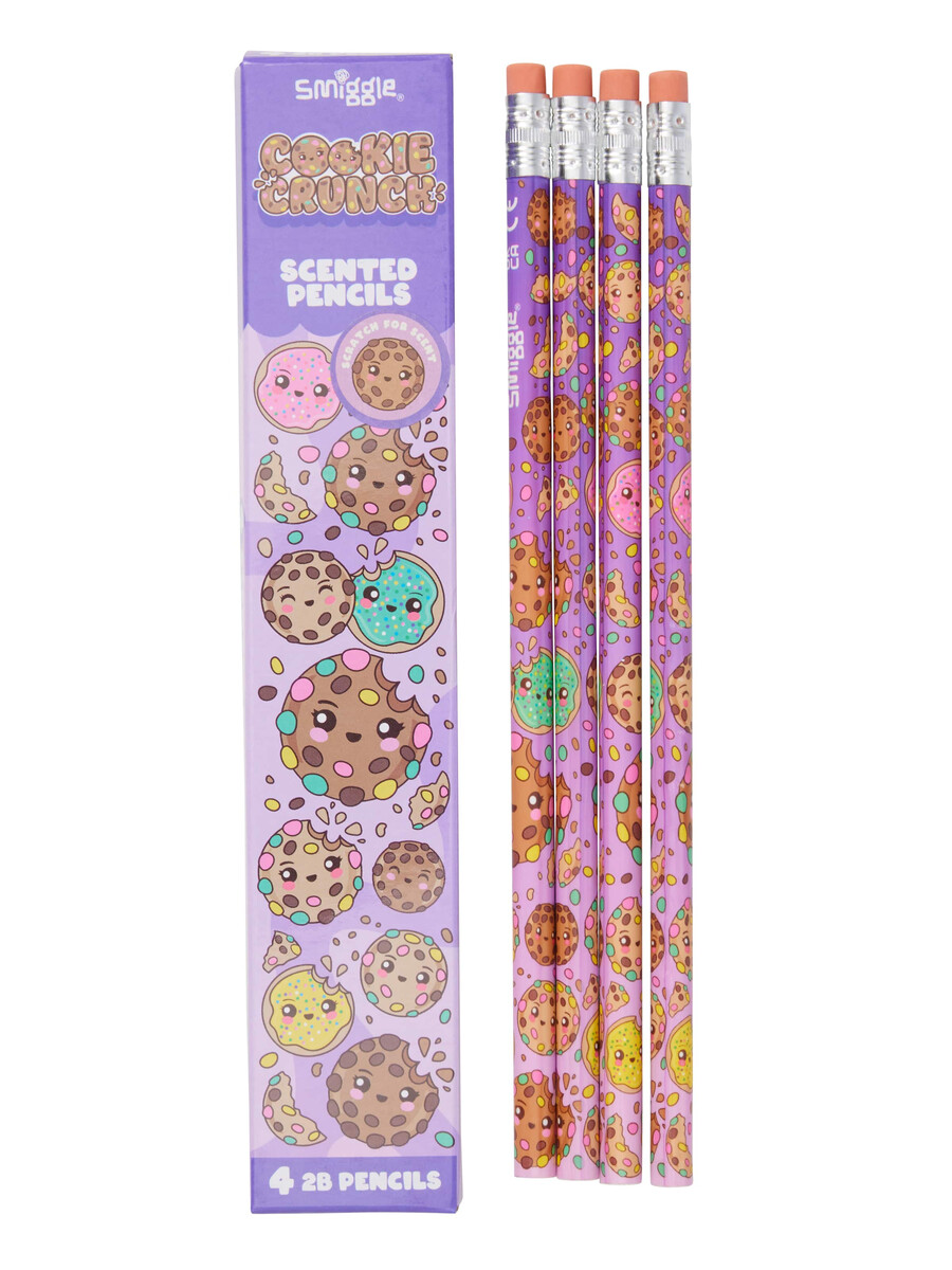 scented pencil pack x4 pack