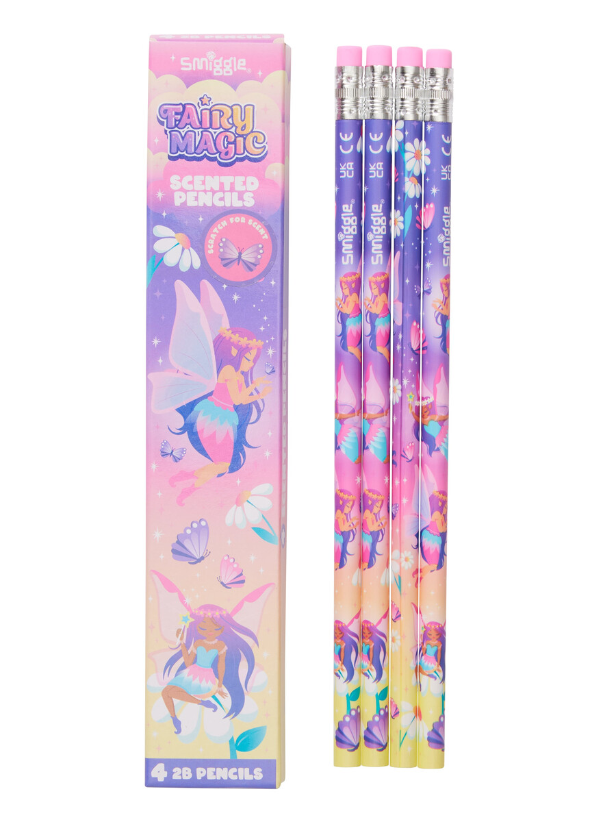 scented pencil pack x4 pack