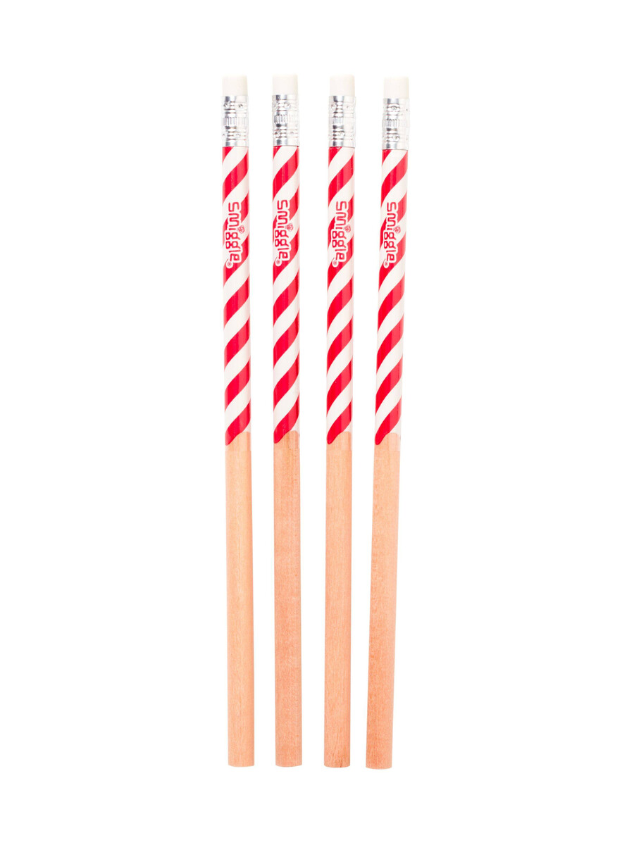 christmas scented pencil pack x4