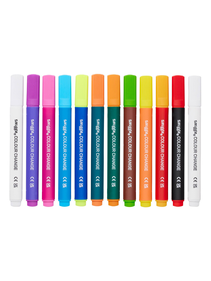 colour change markers x12