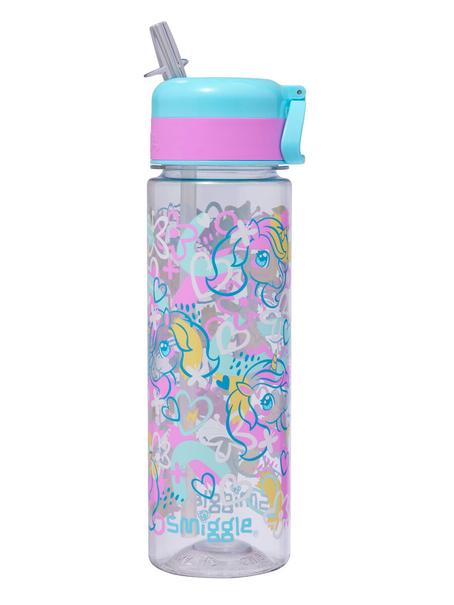 bright eyes plastic drink bottle 650ml