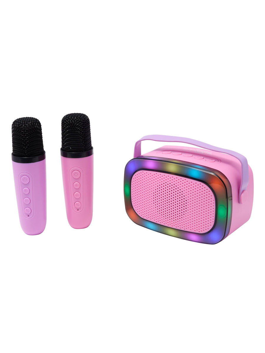 light up karaoke speaker and microphone set