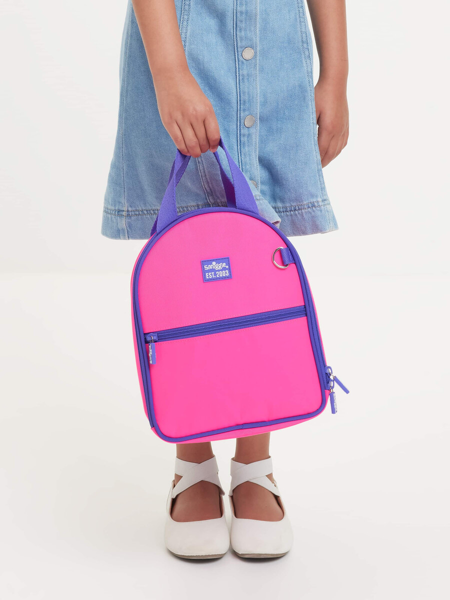 neon splice arc lunchbag with backpack straps