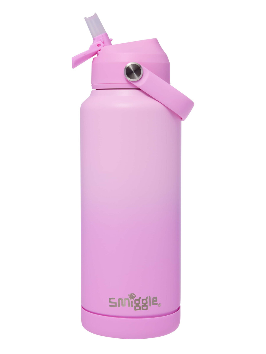 squiggle insulated stainless steel drink bottle 1l