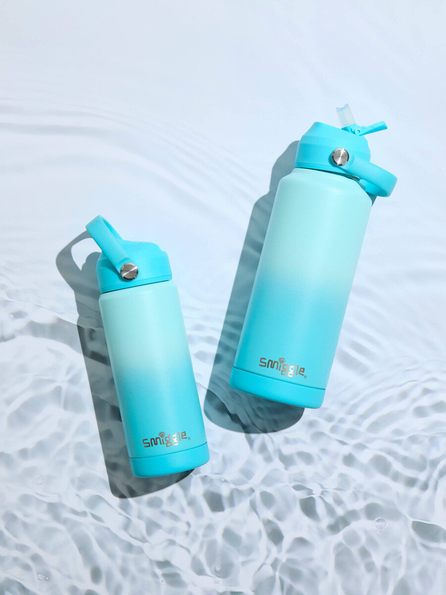 squiggle insulated stainless steel drink bottle 1l