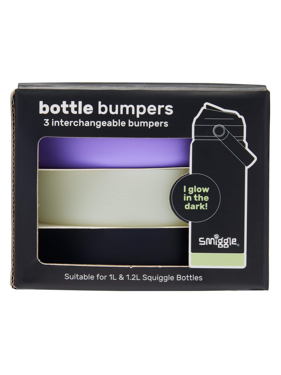 large squiggle bottle bumpers x3
