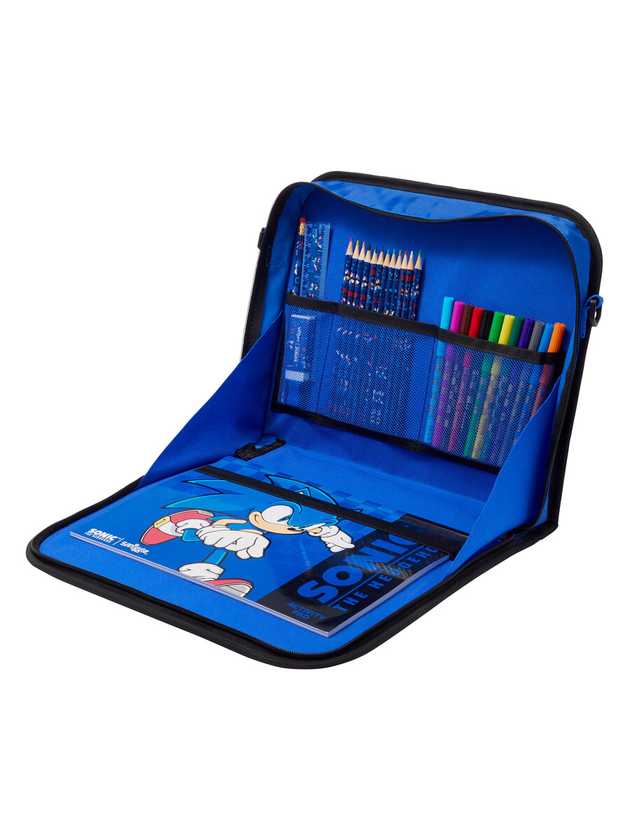 sonic the hedgehog on-the-go colouring studio