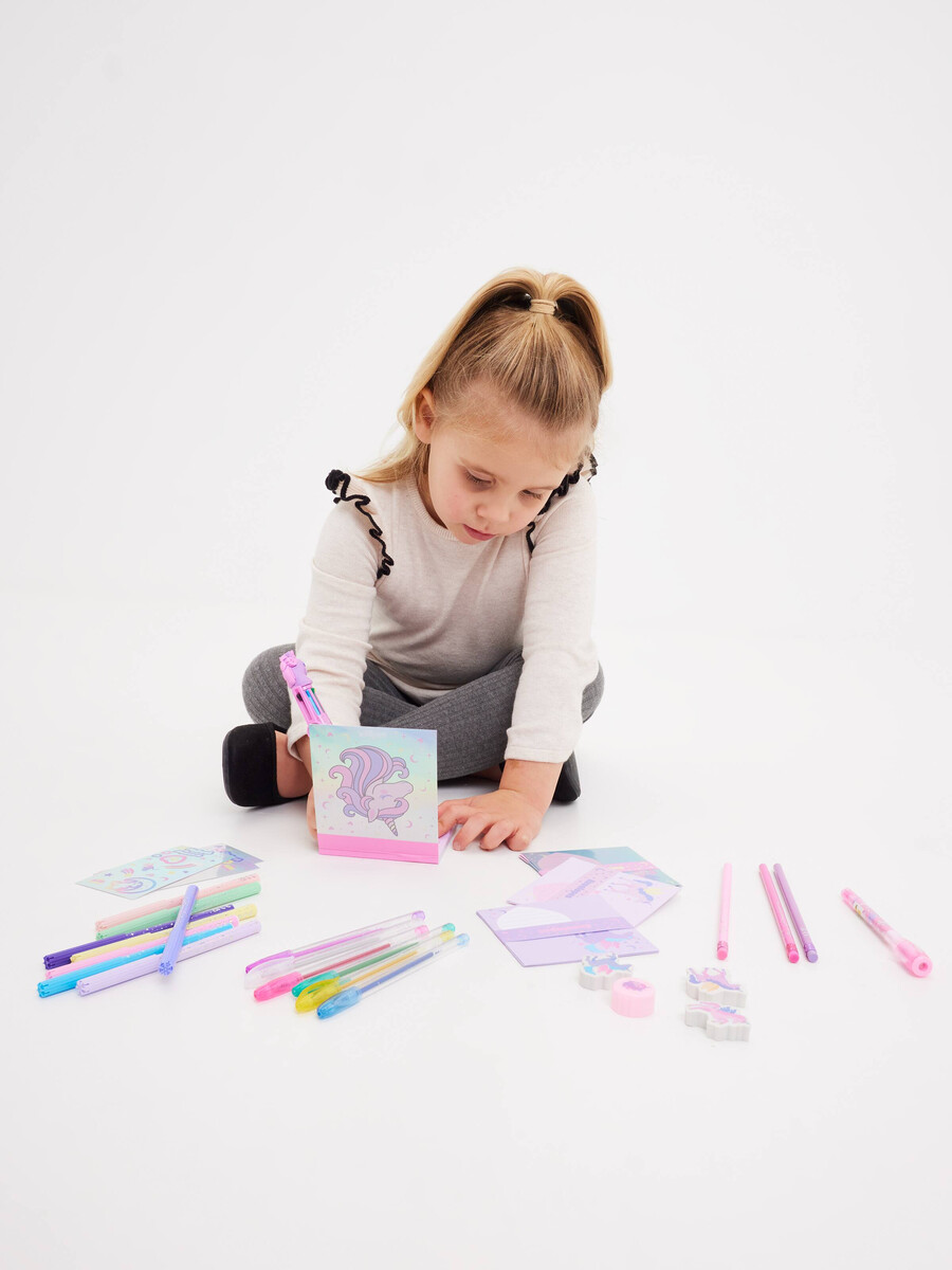 spy time colouring and writing set