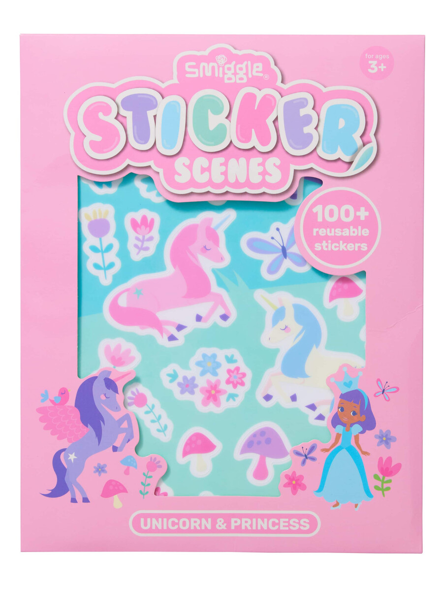 play scenes sticker book