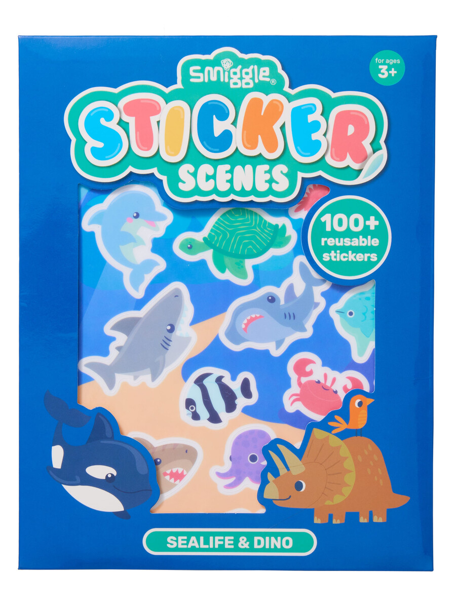play scenes sticker book