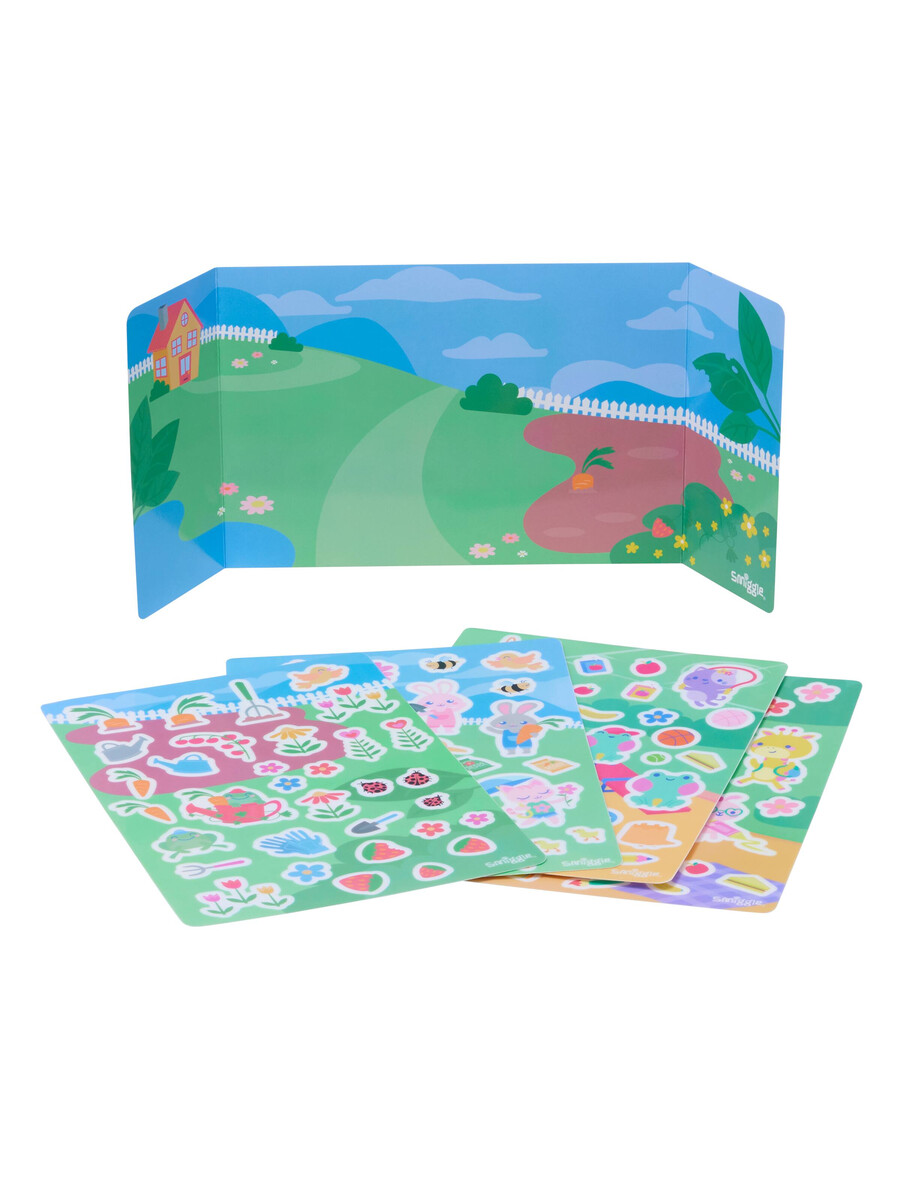 play scenes sticker book