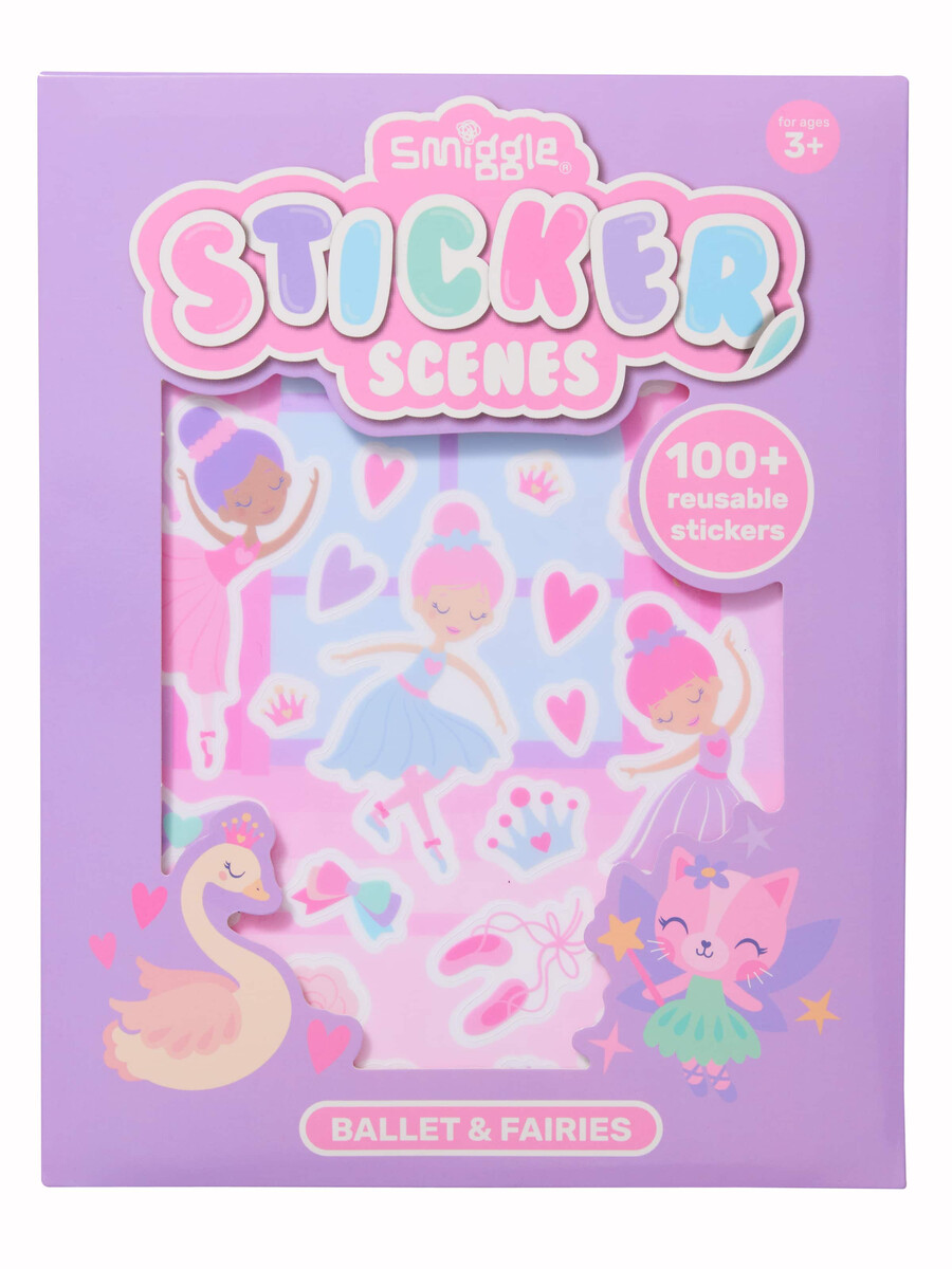 play scenes sticker book