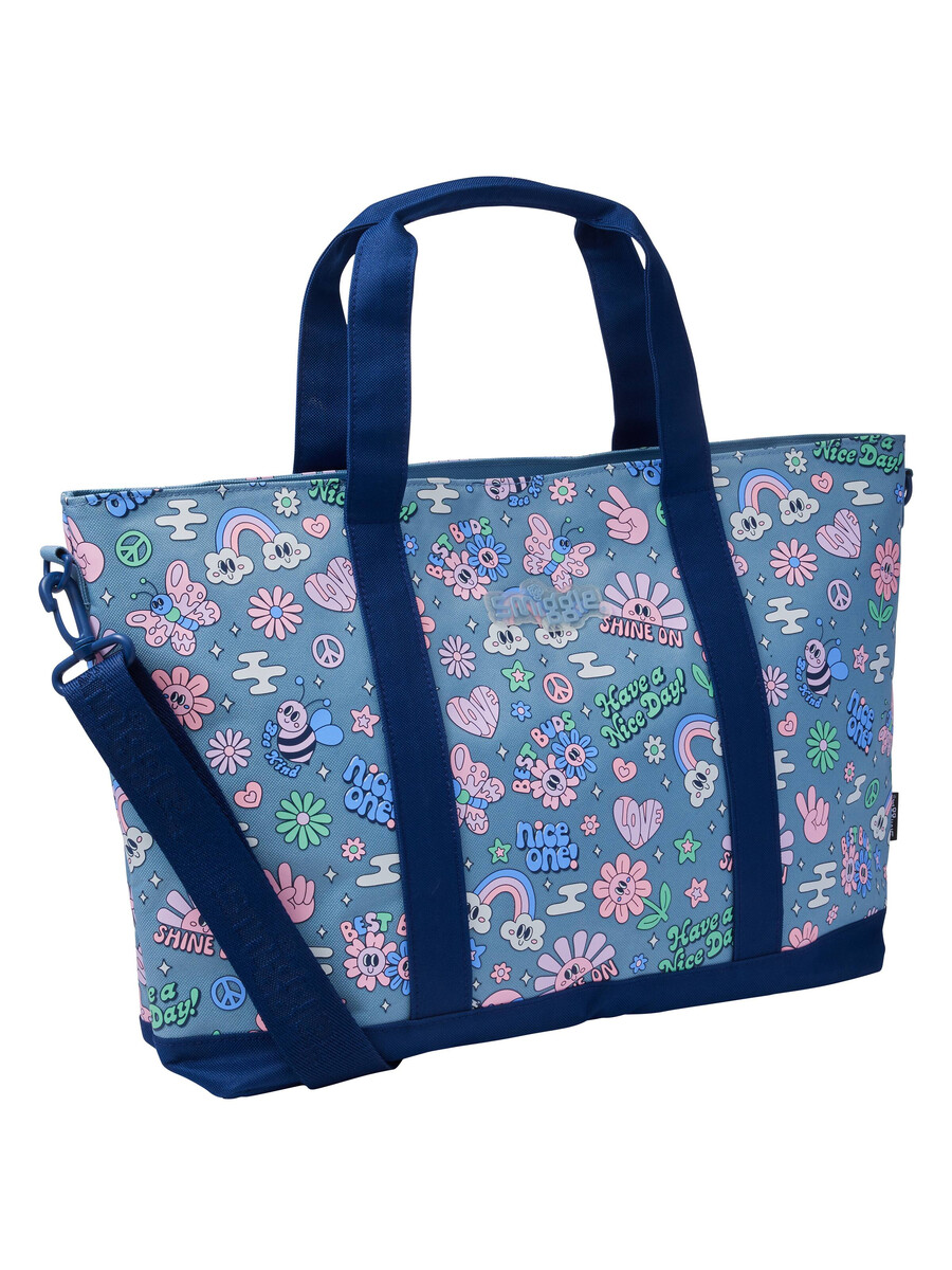 patch tote bag