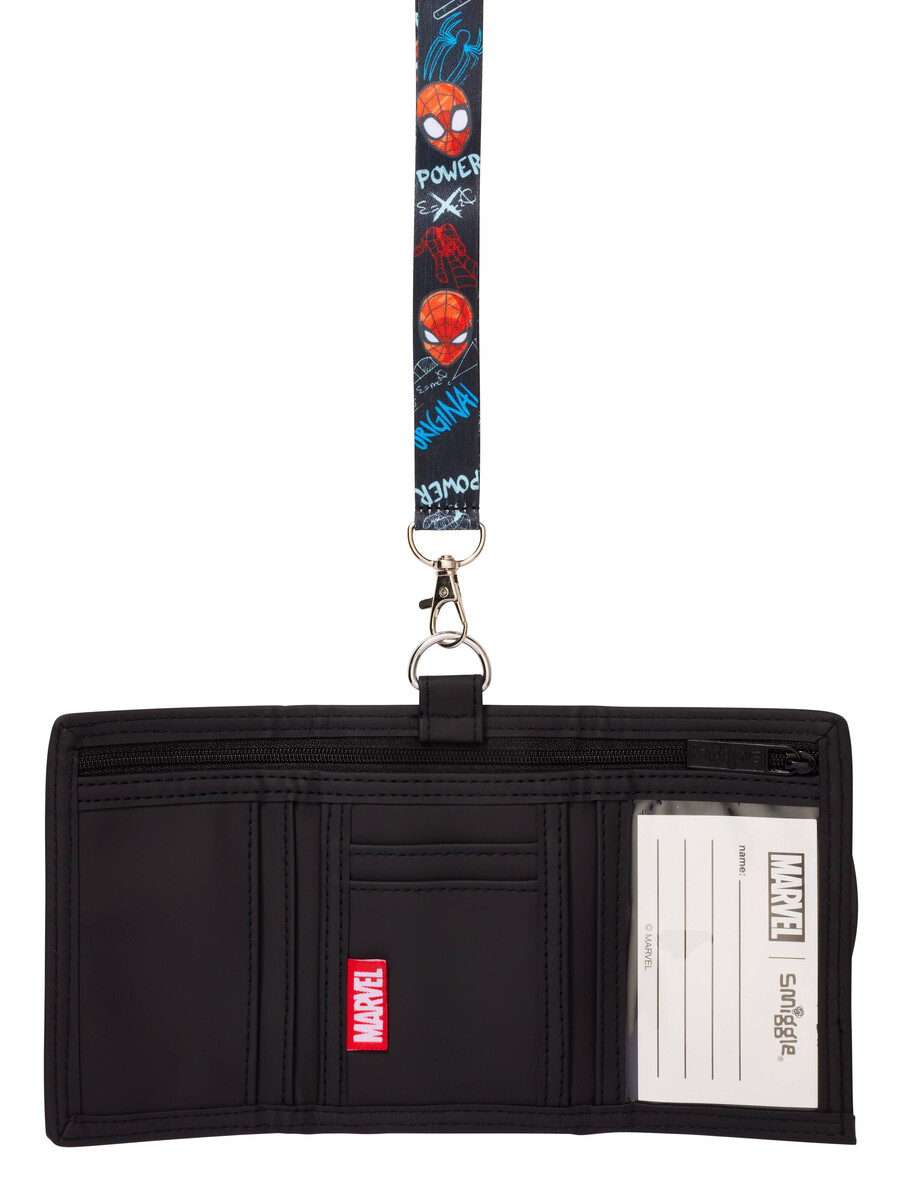 spider-man lanyard wallet