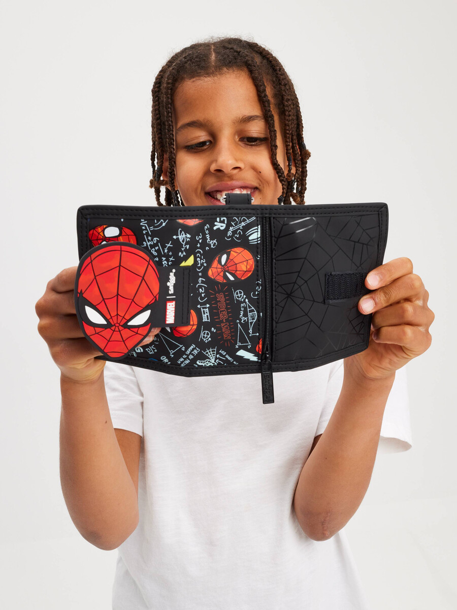 spider-man lanyard wallet